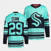 Men's Seattle Kraken #29 Vince Dunn Ice Blue 2022-23 Reverse Retro Stitched Jersey Dzhi,baseball caps,new era cap wholesale,wholesale hats